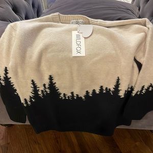 Brand new wildfox sweater oversized small